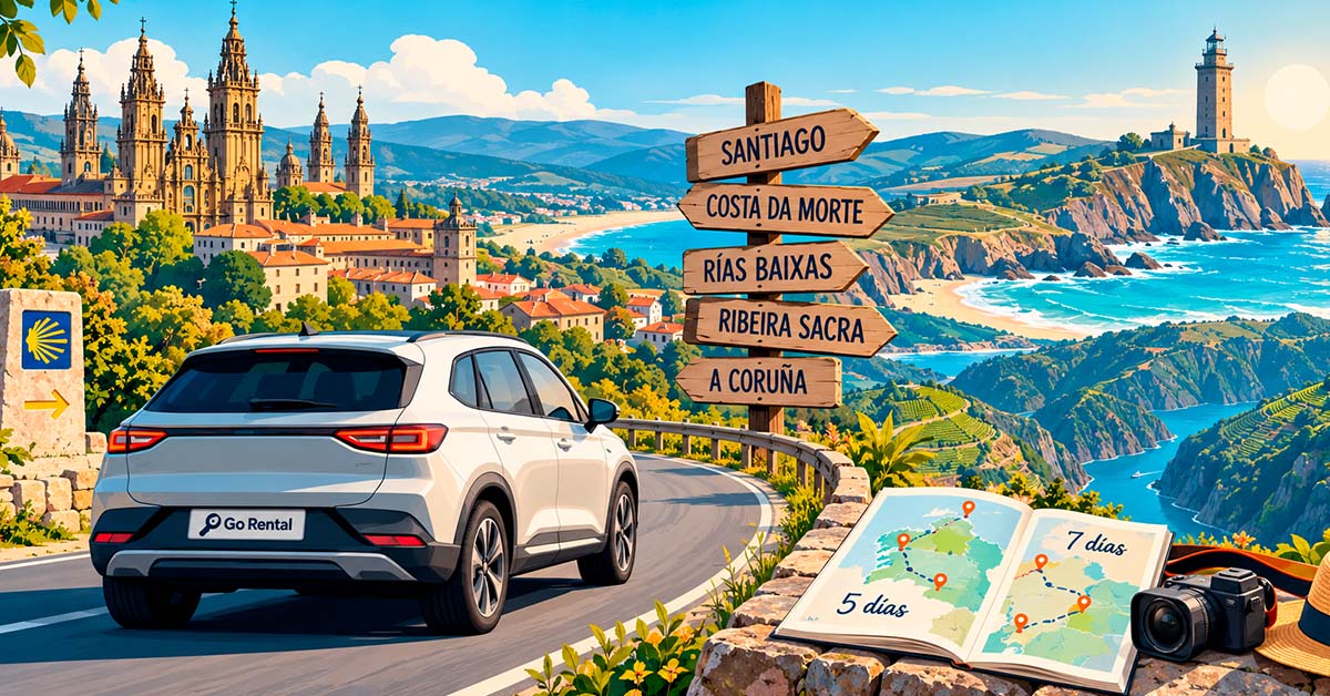 itinerario por Galicia en coche
